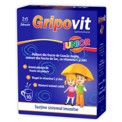Gripovit Junior, 10 plicuri
